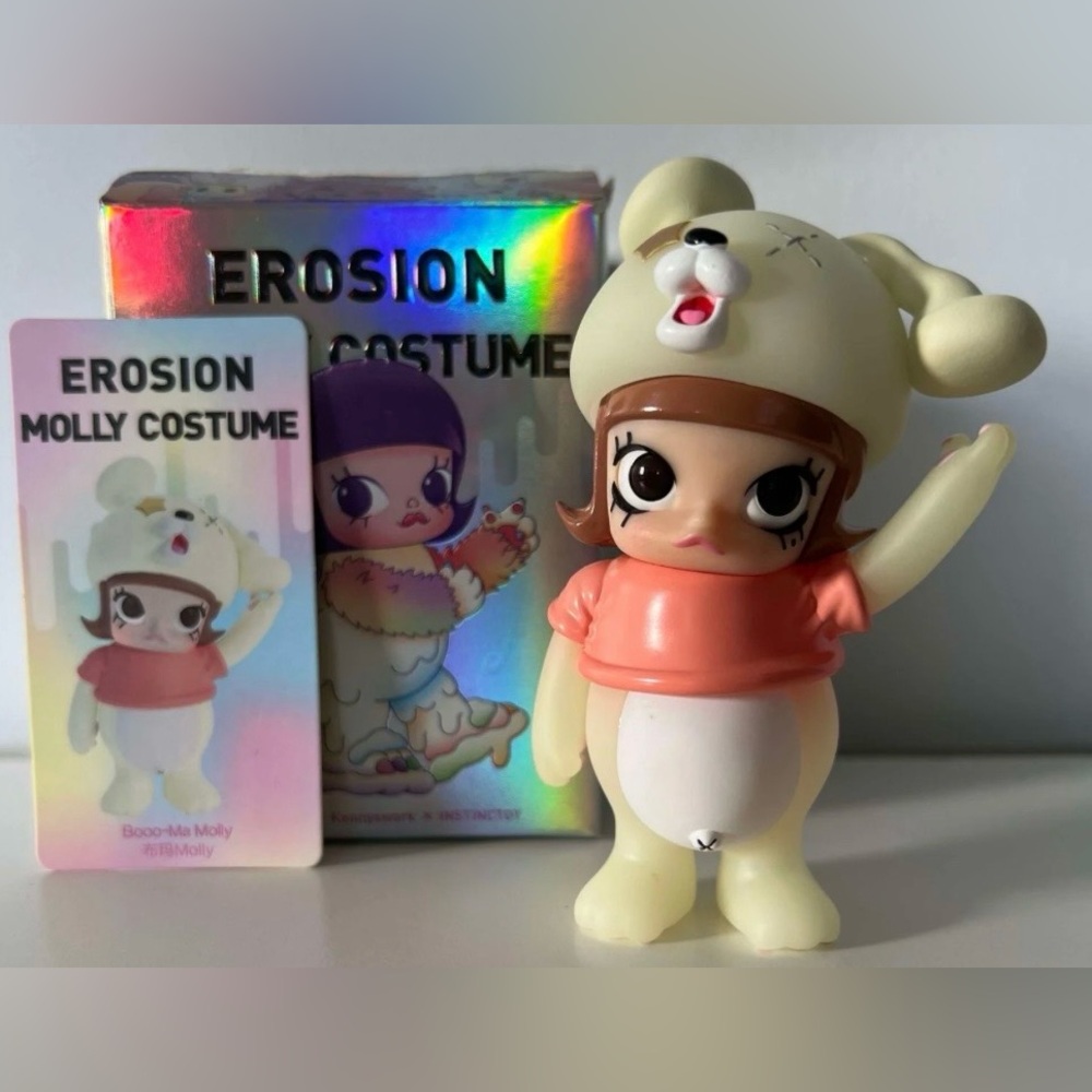 Pop Mart x Instinctoy x Kennyswork Erosion Boo-Ma Glow-in-the-Dark Molly